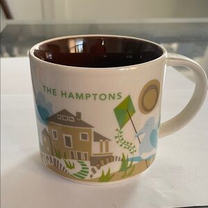 Starbucks The Hamptons You Are Here Mug - Brown, Green, Blue